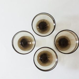 Vintage cocktail glassware